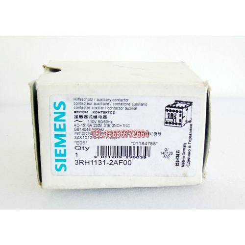 接触式继电器3RH1131-2AF003RH1122-2AF003RH1140-2AF00现货