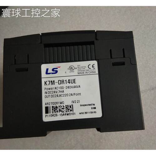 非实价二手拆机LS产电K7M-DR14UE PLC编程器成色新 现货实拍图K7M