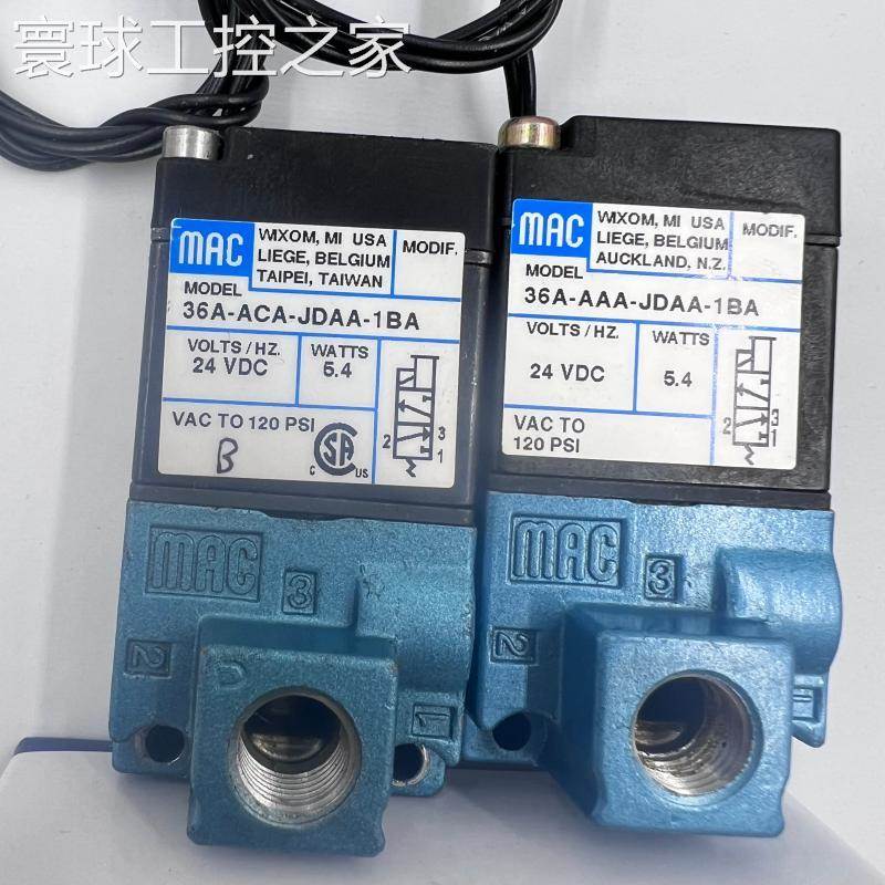 非实价MAC电磁阀36A-ACA-JDAA-1BA B00-DDAA-1BA/AAA-JDAO/ACA-DF