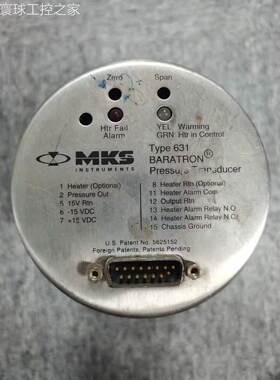 非实价MKS 631A11TBEH PRESSURE TRANSD