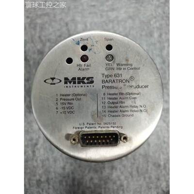 非实价MKS 631A11TBEH PRESSURE TRANSD