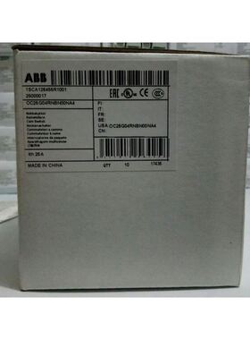 ABB凸轮开关，OC25G04RNBN00NA4；物料号：25000017
