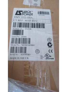 LEROYSOMER直流控制器DMV2322-105A原包装现货M105-480V