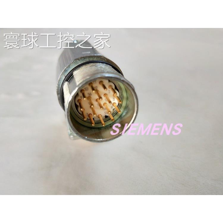 非实价6FX2003-7DX00德国原装进口12芯 17芯信号航空插头底座19.8