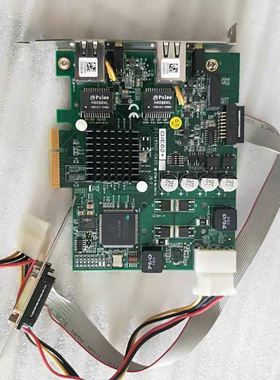 凌华PCIe-GIE62+51-18502-0A20GIE62图像采集卡实物拍摄