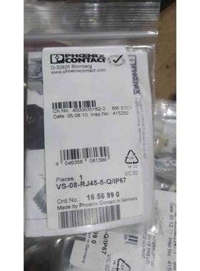 VS-08-RJ45-5-Q/IP67菲尼克斯1656990菲尼克斯1405141