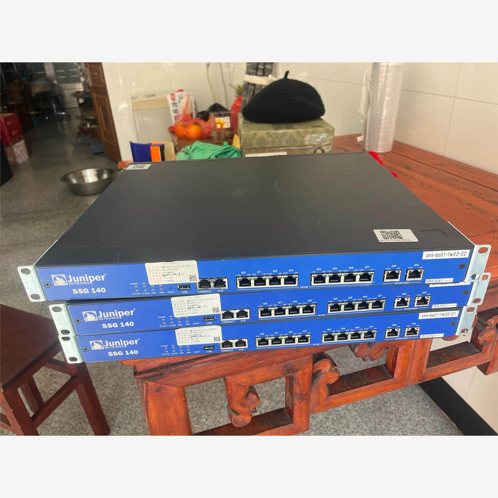 Juniper/瞻博 SSG-140千兆防火墙 企业级 WE