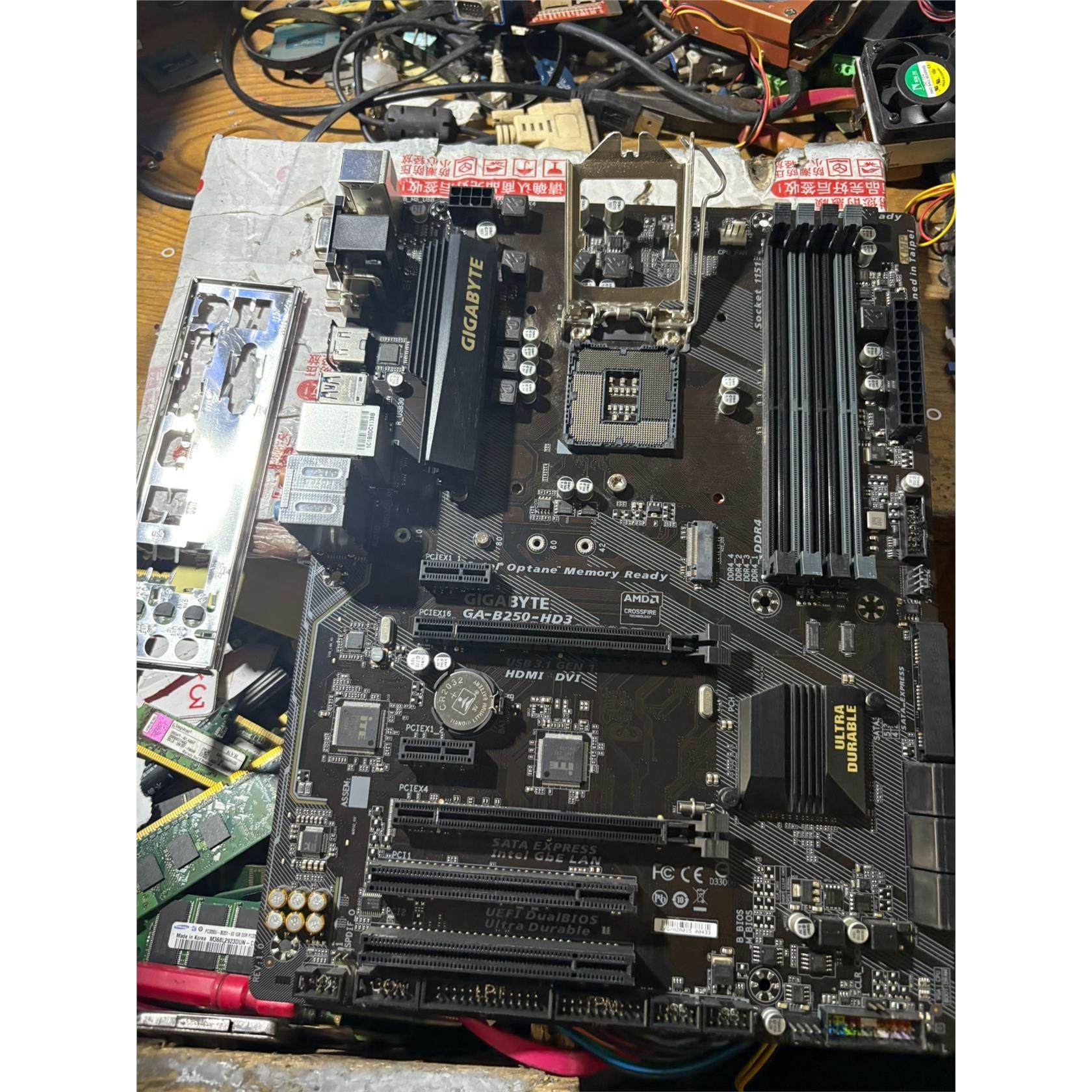 技嘉GA-B250-HD3实图实