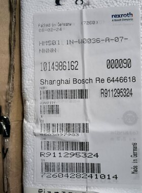 议价力士乐R911295324 HMS01.1N-W0036-A-07-NNNN议价