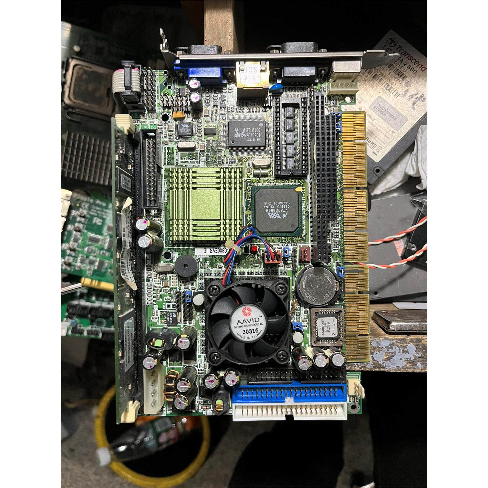 威达工控机，主板PCISA-C