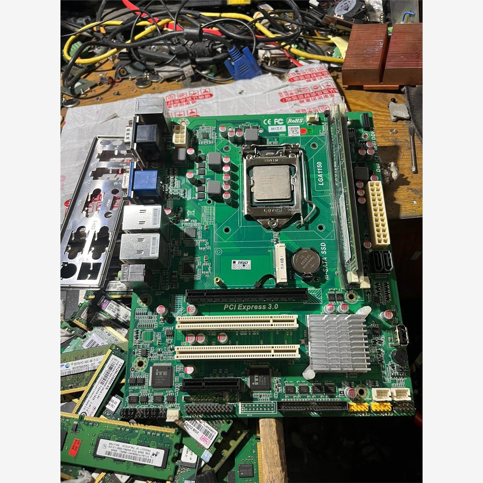 可代研华H81工控机主板千