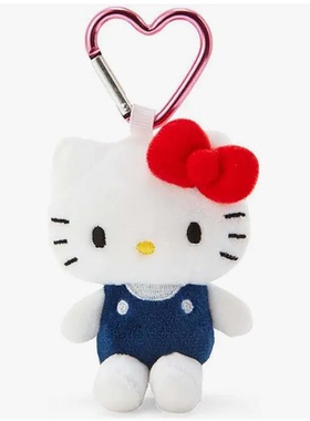 日本进口正品hellokitty爱心扣钥匙扣包包挂件玩偶挂件金智秀
