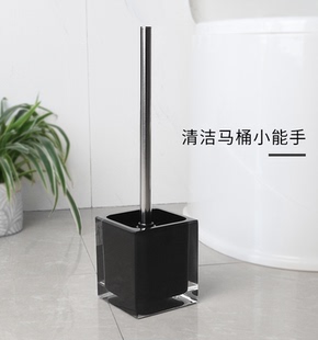 北欧高级马桶刷家用无死角卫生间厕所刷子轻奢带底座清洁刷神器