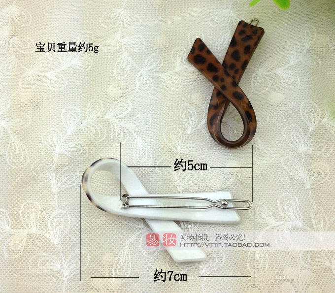 Accessoire coiffure en plexiglas - Ref 1208932 Image 4