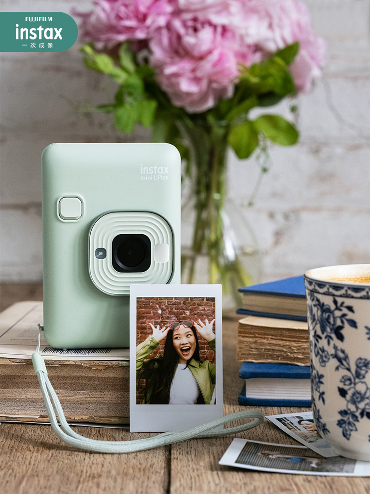 FUJIFILM 즉석 카메라 미니 LIPLAY 일회용 이미징 EVO 필름 포토 프린터 생일 선물