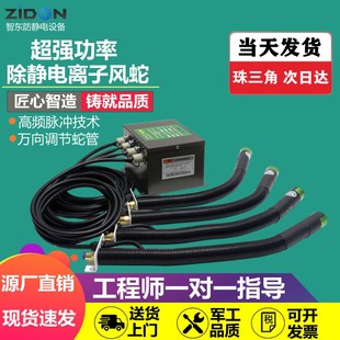 203A防靜電蛇形離子風咀離子風蛇去除靜電離子風嘴高壓吹塵槍