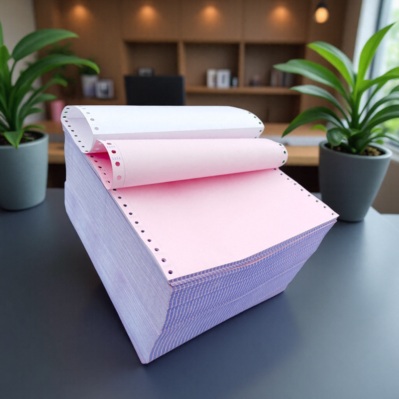 牙科清单打印241140空白针式机打单连打两联销售清入库发货复写纸