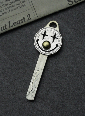 春风CLC250/450/CLX700/800MT摩托车钥匙胚纯铜复古手作钥匙改造