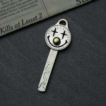 春风CLC250/450/CLX700/800MT摩托车钥匙胚纯铜复古手作钥匙改造