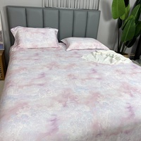 高端數(shù)碼印花竹纖維軟涼席床單