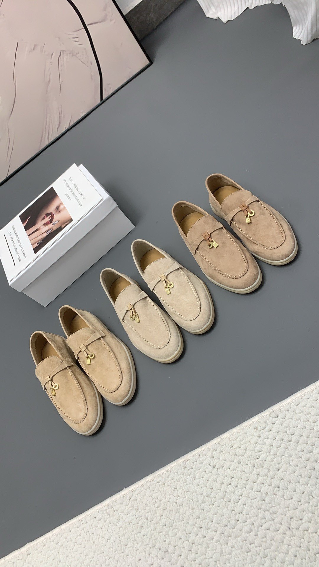 2025秋季羊皮新款流苏锁扣乐福鞋女一脚蹬懒人软底豆豆鞋羊绒单鞋,女鞋,乐福鞋（豆豆鞋）,淘宝优惠券,粉丝福利购,淘宝优惠卷