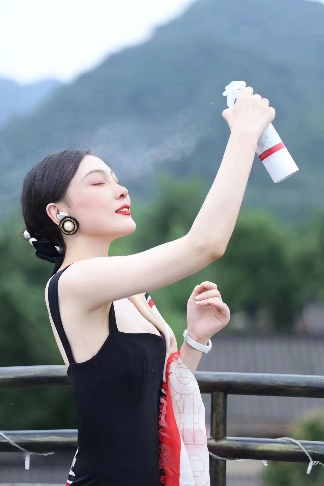 云朵艾杨玫瑰纯露花爽肤水补水祛纯露/花水