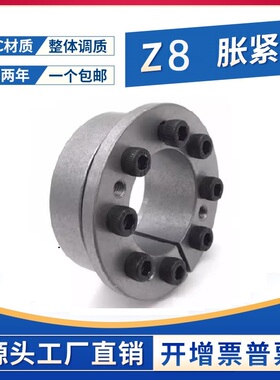 涨紧套Z8 ZJ6胀套TLK133免键涨紧轴套KTR206胀紧套EUX21-25 22 24