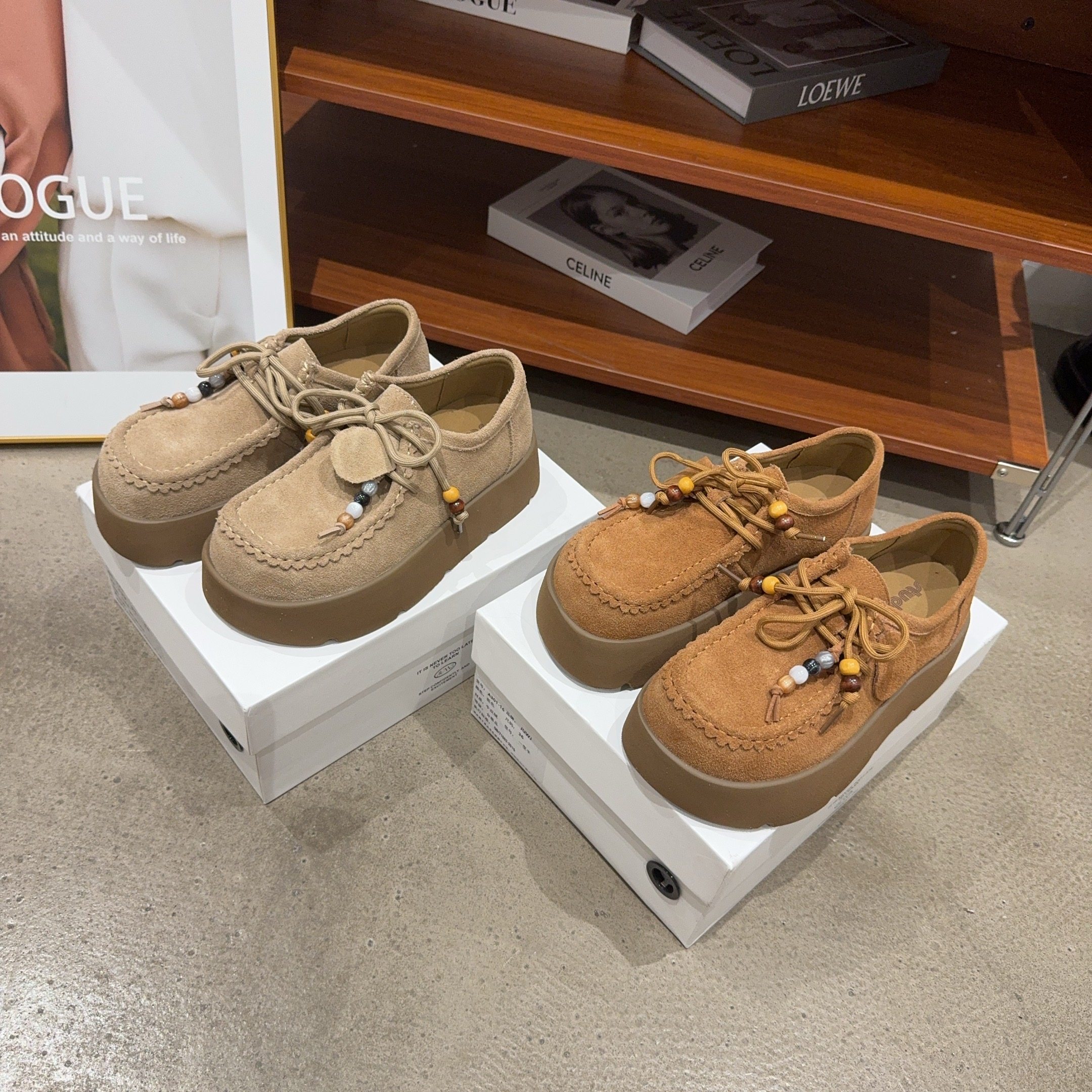 301-16秋季新品女真皮厚底增高休闲鞋系带网红同款韩版潮鞋勃肯鞋,女鞋,勃肯鞋/软木鞋,淘宝优惠券,粉丝福利购,淘宝优惠卷