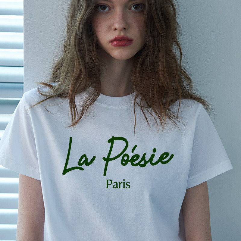 白色t恤女短袖2025年新款韩版宽松简约体恤打底衫女内搭上衣潮牌