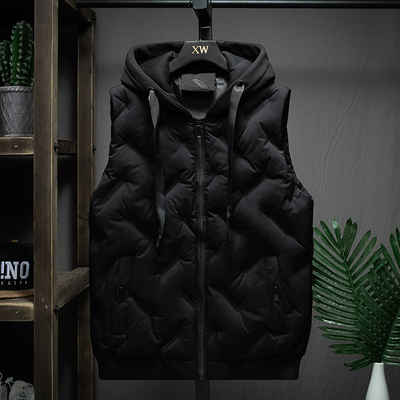 大童初中学生保暖背心羽绒棉马甲