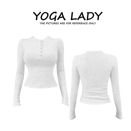 亨利领罗纹针织长袖T恤加绒加厚