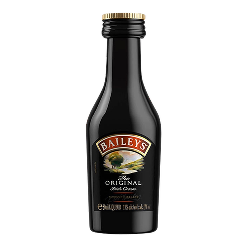 百利甜酒50ml爱尔兰进口奶油配制酒BAILEYS力娇酒小瓶酒版