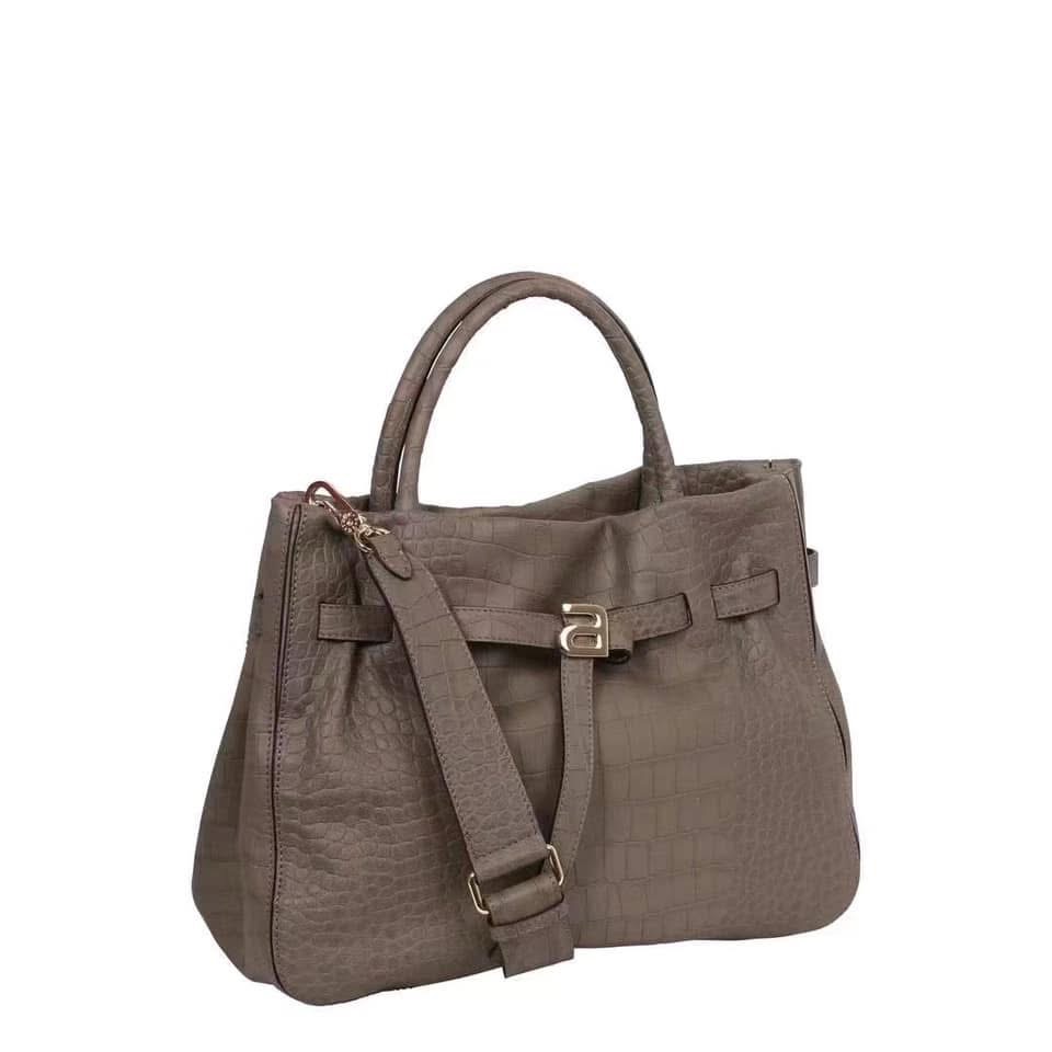 德国轻奢品牌Abro+爱宝鳄鱼纹铂金包手提包单肩包斜挎包女包