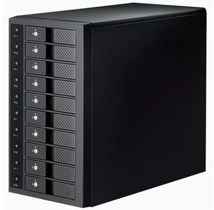 Type 世特力十盘位USB3.2硬盘盒CRST1035U32CIS带独立电源 Gen2