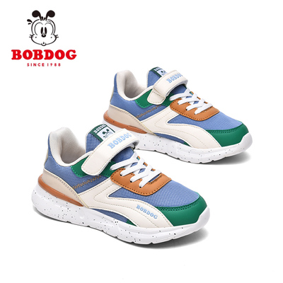 巴布豆男女童秋季双网阿甘鞋软底休闲运动鞋28-37码716