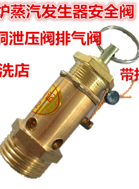 正品干洗店锅炉安全阀蒸汽发生器减压阀排气阀3-24KW安全阀泄压阀