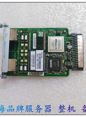 思科 VWIC3-2MFT-G703网络连接扩展卡73-13422-01 800-34655-01
