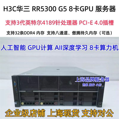 H3CR5300G54U服务器8卡AI