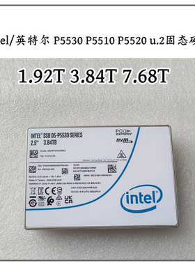 Inte P5620 P5520 P5530/5510 1.92T 3.84T 7.68T SSD固态硬盘U2
