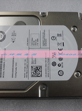 原装DELL  600G SAS 15K  3.5 服务器硬盘   W348K  W347K硬盘