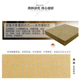 榻榻米地垫塌塌米和室炕垫子卧室家用床垫子踏踏米椰棕垫 定做日式