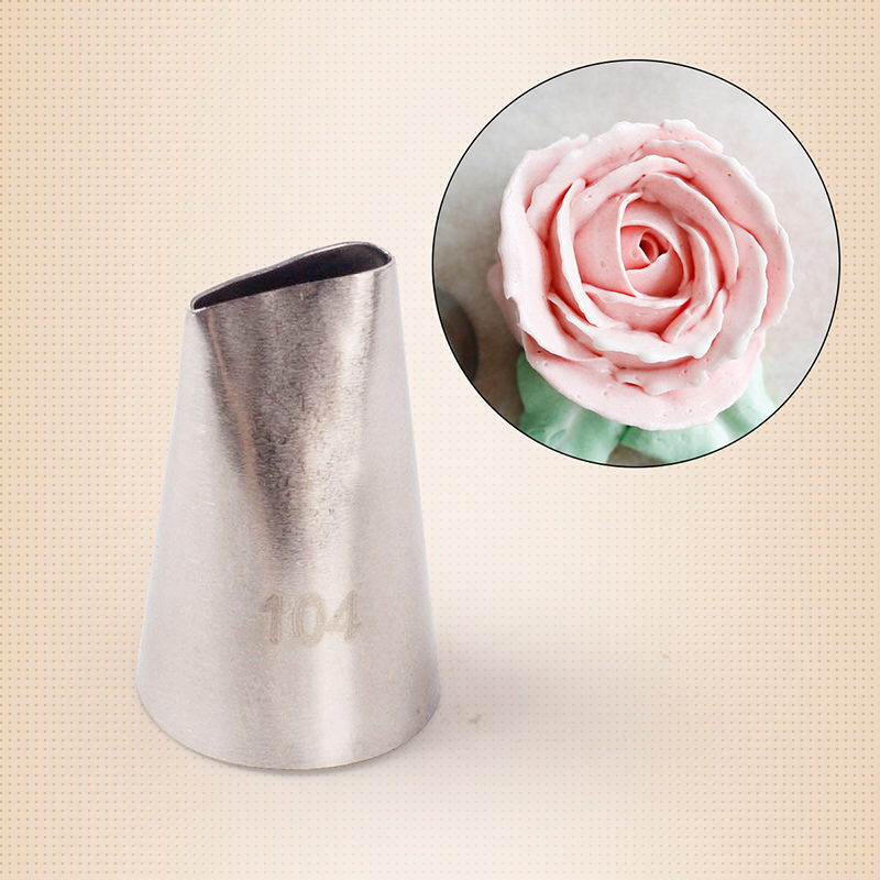 104小号玫瑰花瓣裱花嘴