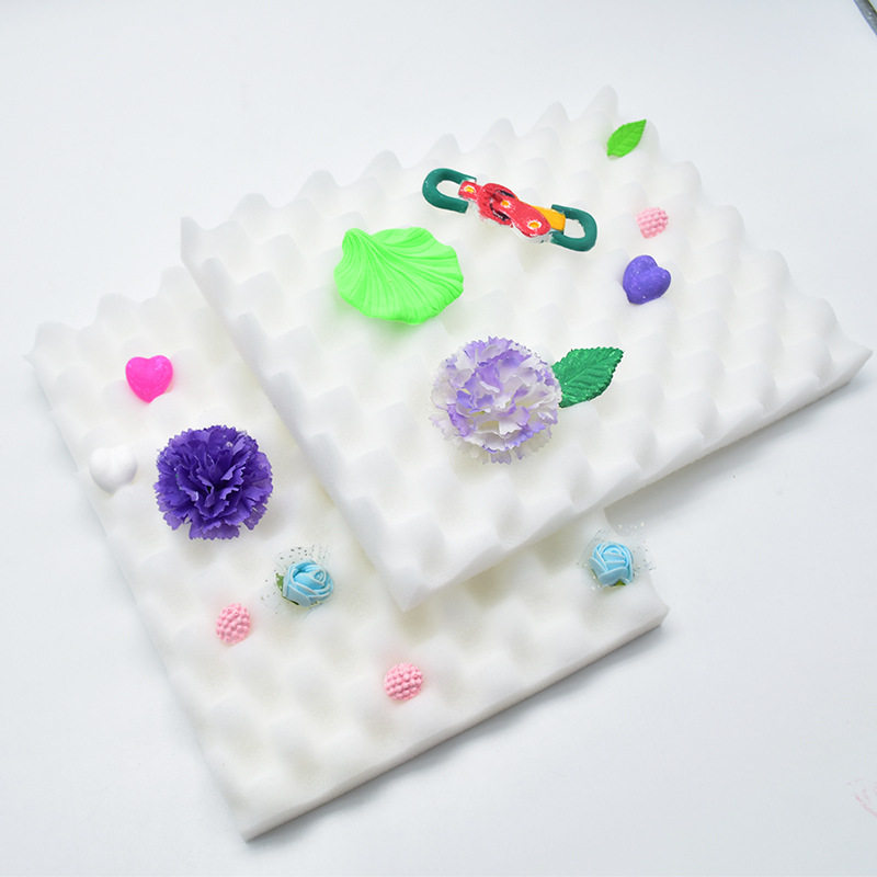 2片装翻糖海绵泡沫垫翻糖晾干定型海绵垫糖花整型工具晾花定型用