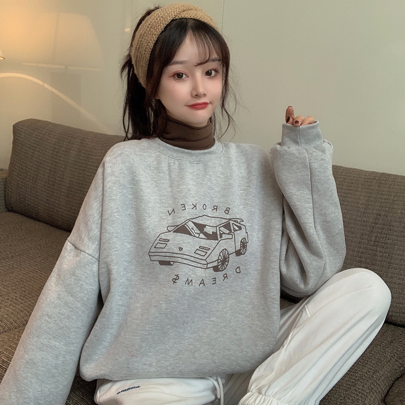 Real shot two pieces of Fishscale high collar fake sweater women's super hot Korean Hong Kong style top