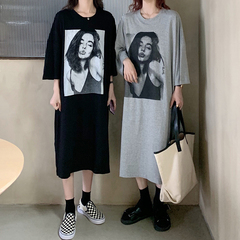 New fat and loose dress T-shirt