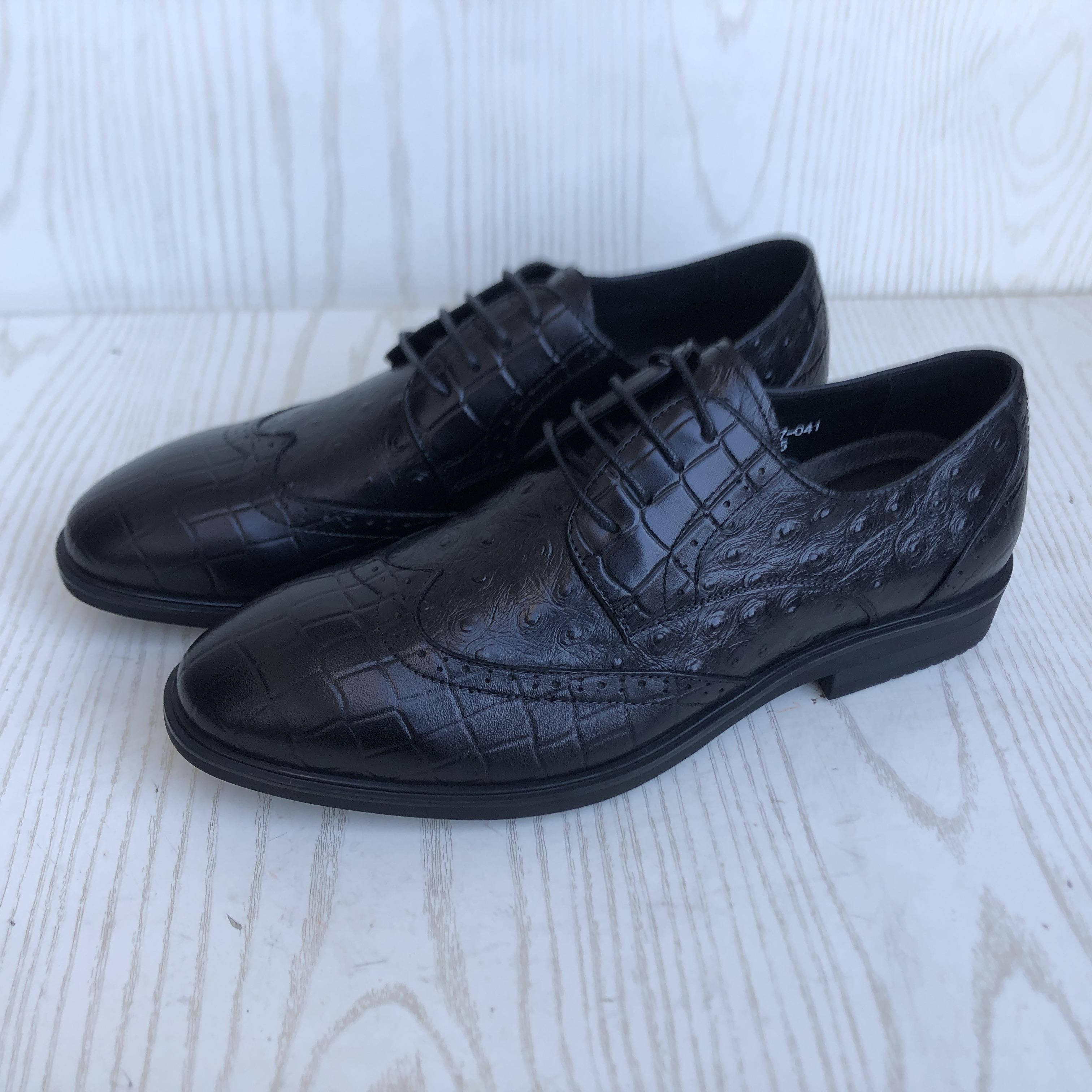 撤柜尾货断码真皮正装皮鞋