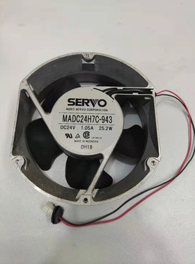 伟肯电梯变频器专用风扇MADC24H7C-943   DC24V 1.05A测试包好