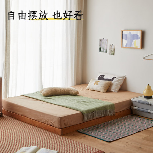 简约日式樱桃木小户型榻榻米