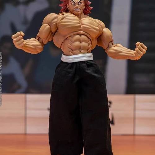 国产Storm Toys ST系列 1/12 刃牙  范马勇次郎 全新关节可动手办