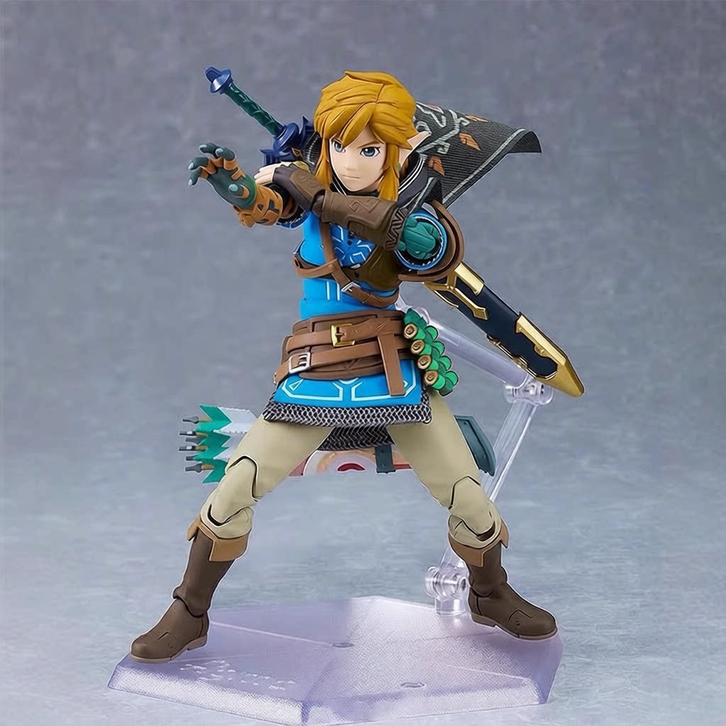 塞尔达传说 figma 626 林克 荒野之息 豪华版 关节可动手办摆件图片